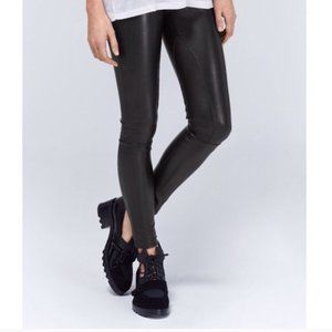 Wilfred Black Rebelle Vegan Leather Leggings (XS)